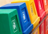 Recycling and waste bins
