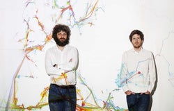 Robin Houston and Duncan, the founders of Flourish