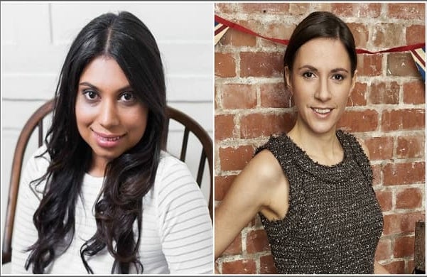 everywomanUK retail ambassadors Julianne Ponan and Ellen Green