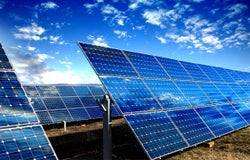Commercial solar panels