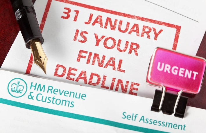 Self employed Self Assessment Tax Return deadline