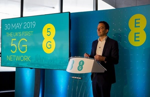 ee to launch the first 5G service in six cities across the uk