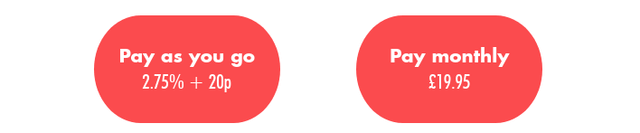 worldpay fees rates and costs uk