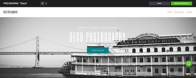 SmugMug editing interface