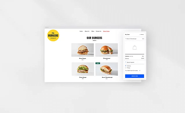 wix for restaurants
