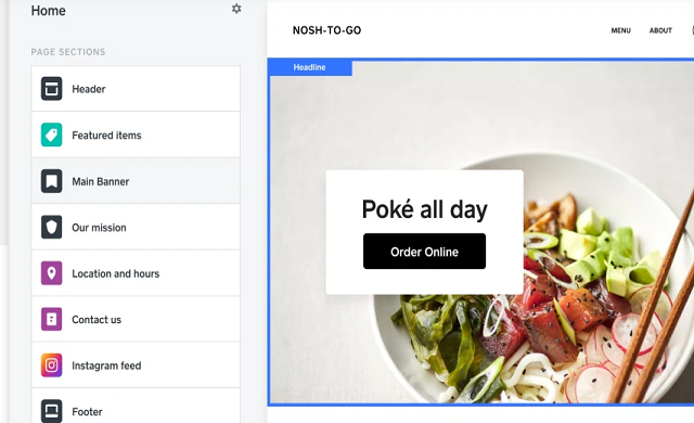 square online order and pay