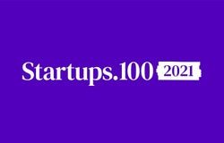 Startups 100 2021 campaign logo