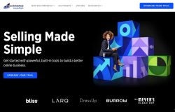 BigCommerce homepage screenshot