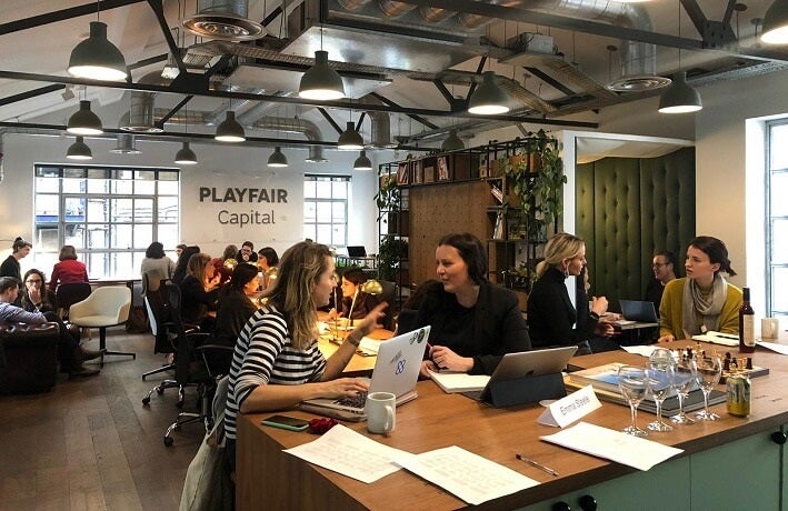 Female founders mentoring event