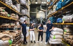 Presto Coffee team shot