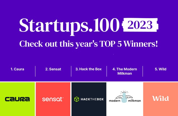 Startups 100 2023 TOP 5 featured image