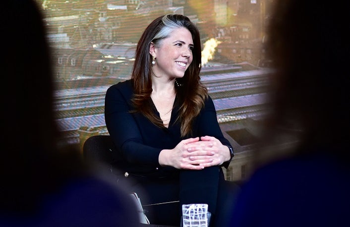 Carrie Osman talking