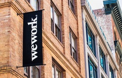 August 21, 2019 San Francisco / CA / USA - WeWork office buildin