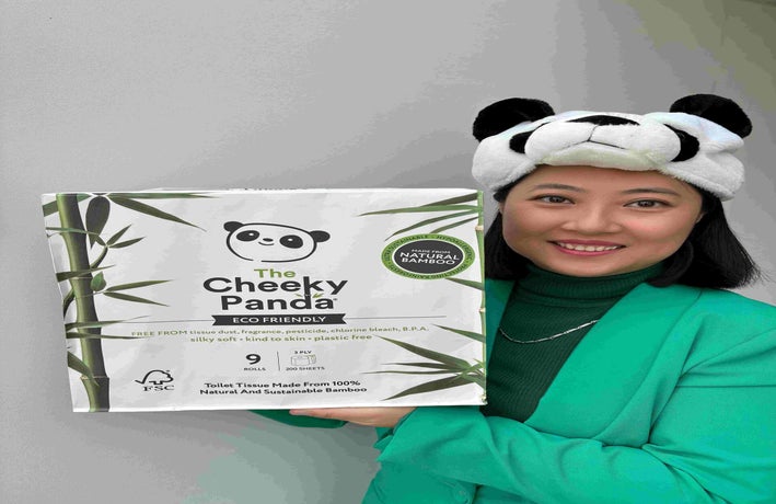 Cheeky Panada Julie Chen with product
