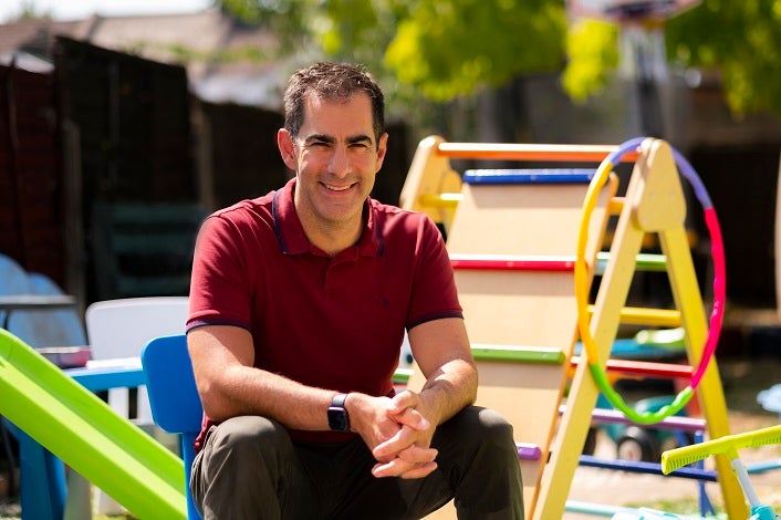 Brett Wigdortz, TeachFirst founder and tiney - Credit Daniel Oakes