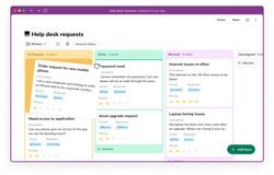 Kanban Slack board