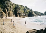 Family spending time on a beach