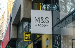Marks & Spencer high street entrance