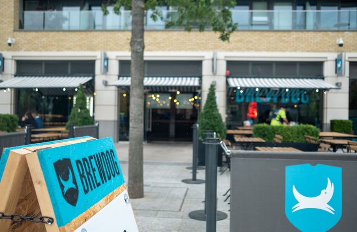 A brewdog venue