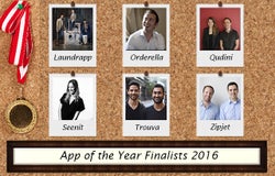Startups Awards 2016 App of the Year Finalists