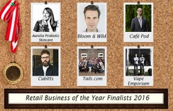 Retail Business of the Year Startups Awards Finalists 2016
