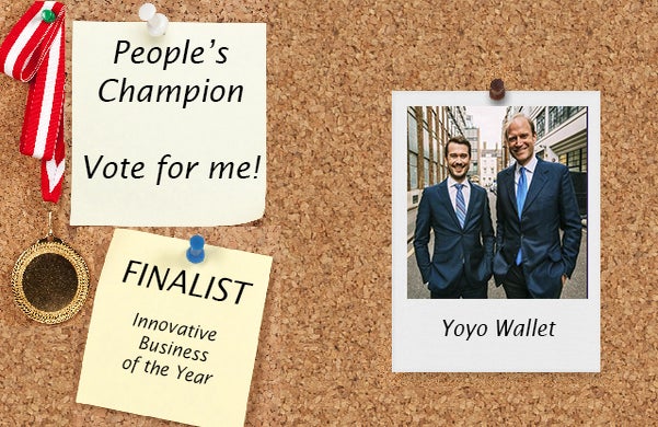 Startups Awards 2016 Yoyo Wallet