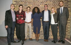 Schmidt Palmers Green winning an award at the Startups Awards 2015