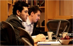 Falling Pixel: Jonathan Lloyd and Nathan Hornby