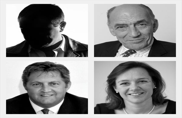 Forceselect: Hugh Andree, Lucy Wood, Andy McNab and General Sir Mike Jackson