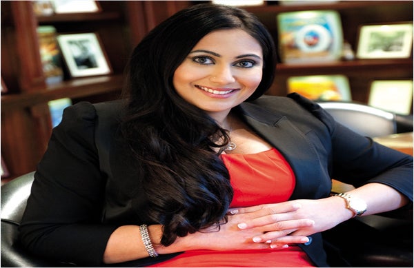 Peachy Pink: Shazia Awan