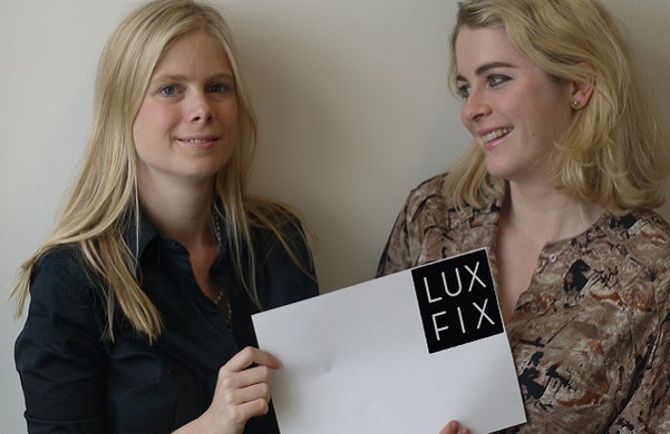 LUX FIX: Alice Hastings-Bass and Rebecca Glenapp