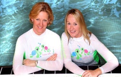 Turtle Tots: Gaby Lixton and Caroline Sparks