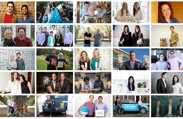 Startups 100 2016 Collage