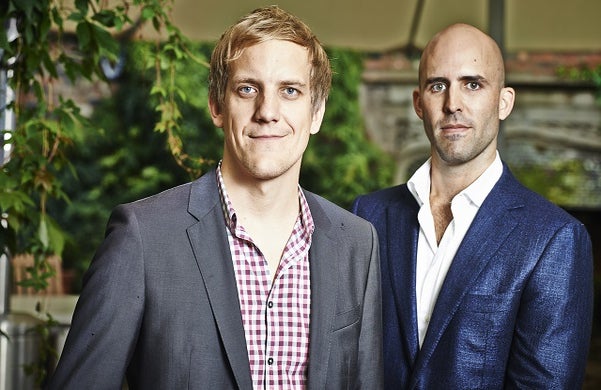 Believe.in: Matthias Metternich and William Cookson (Growing Business Young Guns 2013)