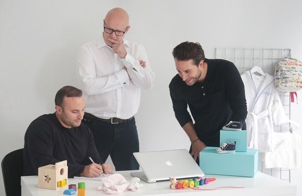 My 1st Years Jonny Sitton, Daniel Price and Iain Martin